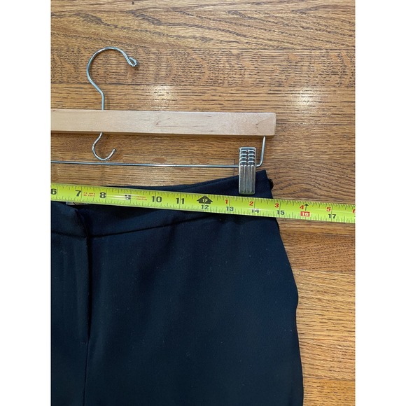 Talbots Women's Sz 6 Wool Stretch Dress Pants Black Straight Leg - Picture 3 of 11